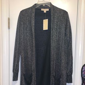 MK silver cardigan